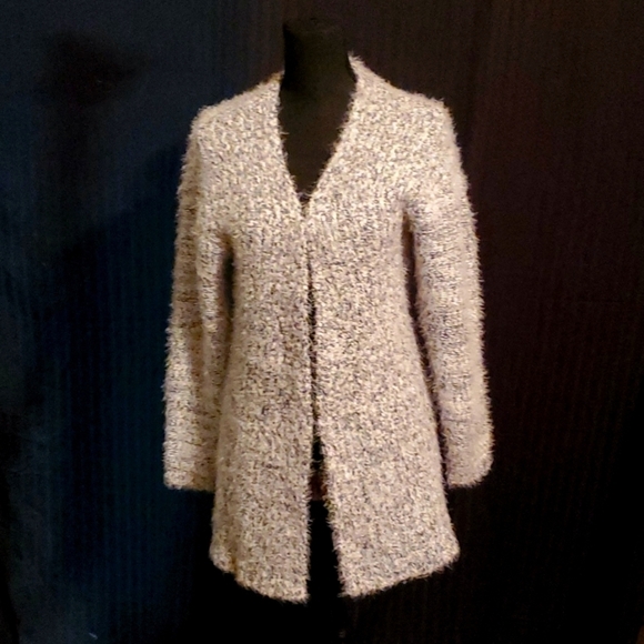 Peyton Primrose Fuzzy Cardigan - Picture 1 of 5